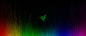 Πράσινο Λογότυπο Razer ταπετσαρία. — 2560x1080 Ταπετσαρία