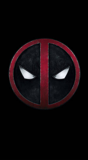 Εικονίδιο λογότυπου μάσκας Deadpool οθόνη κλειδώματος.