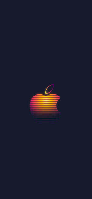 Ρετρό Λογότυπο Apple — Samsung S23 Ταπετσαρία