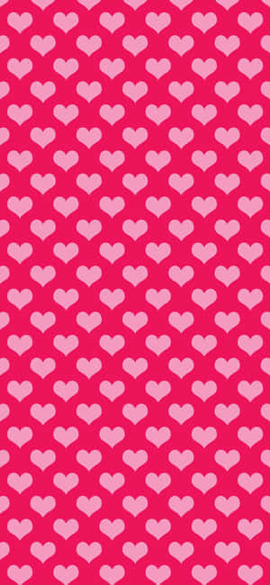 Ροζ Καρδιά Iphone [wallpaper] — Realme 14T Ταπετσαρία