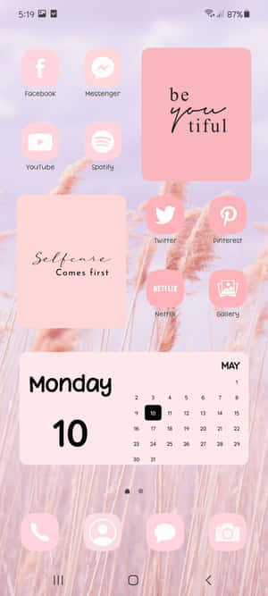 Aesthetic Widgets Εικόνες — Nothing Phone (2) Ταπετσαρία