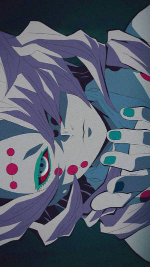 Ταπετσαρία Rui Demon Slayer με ροζ μαλλιά — Rui Kimetsu no Yaiba Ταπετσαρία