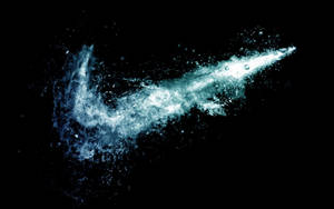 Σήμα Nike από Νερό — Cool Nike Ταπετσαρία