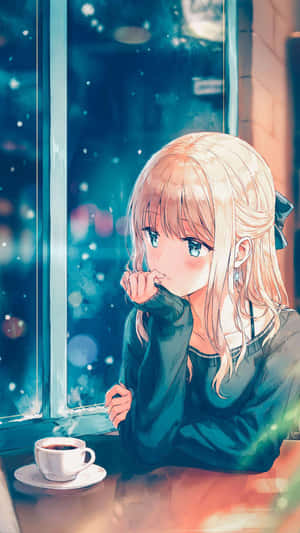 Σαγηνευτικό Anime Τοπίο: Μαγικός Κόσμος Φαντασίας — Όμορφο anime Ταπετσαρία