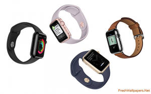 Apple Watch διαφορετική επιλογή χρωμάτων ταπετσαρία — Apple Watch Ταπετσαρία