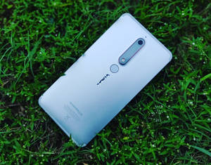 Σιδερένιο μπλε Nokia 6.1 πίσω όψη