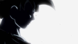 Σιλουέτα Ultra Instinct Goku — Ultra Instinct Goku Ταπετσαρία