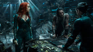 Ταπετσαρία σκηνής ταινίας Aquaman και Mera — Pro Display XDR Ταπετσαρία
