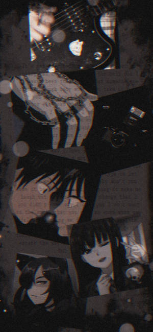 Σκοτεινή Anime Εναλλακτική Αισθητική — Pixel 11 Pro Ταπετσαρία