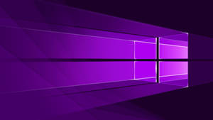 Σκούρο Νέον Μωβ Λογότυπο Windows