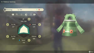 Στατιστικά Shiny Bronzong — Βιντεοπαιχνίδι GIF Ταπετσαρία