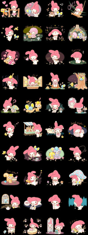 Line Στιγμιότυπα My Melody, Λήψη HD Png