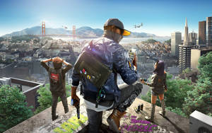 Ταπετσαρία gaming 4K του Watch Dogs 2 — 4K Gaming Ταπετσαρία