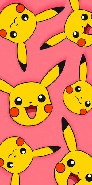 Ταπετσαρία με μοτίβο Pikachu — Pikachu Ταπετσαρία