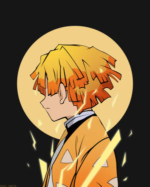 Τέχνη Zenitsu από το Demon Slayer