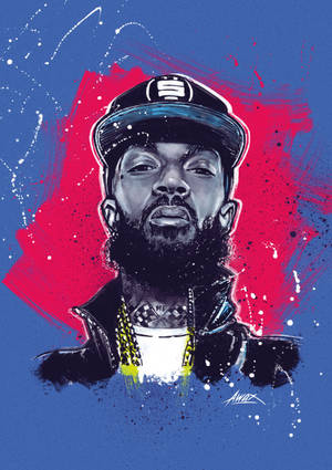 Ταπετσαρία Τέχνης για τον Nipsey Hussle — OnePlus Pad 3 Ταπετσαρία