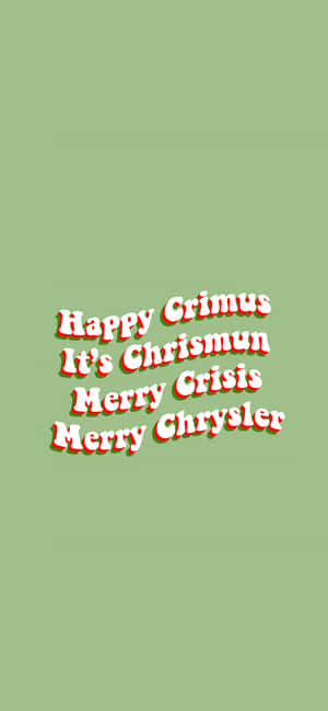 Funny Christmas Iphone — iPhone 15 Ταπετσαρία