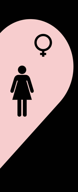 Ταπετσαρία ταίριασμα γυναικείου συμβόλου — Galaxy Z Flip 6 Ταπετσαρία
