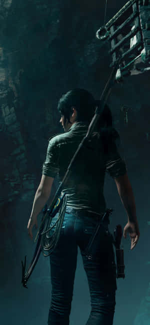 Iphone Xs Max Rise Of The Tomb Raider Φόντο