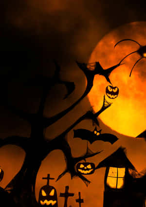 Πορτοκαλί Halloween — OnePlus Pad 3 Pro Ταπετσαρία