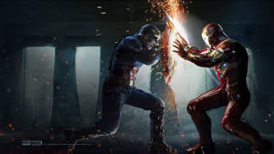 Τελική μάχη Captain America: Εμφύλιος Πόλεμος — Marvel Ταπετσαρία
