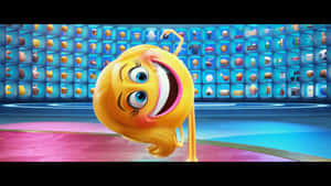 Το Smiler από την Ταινία Emoji Νιώθει Έκσταση — Αστείο Anime Ταπετσαρία