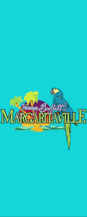 Το εμβληματικό λογότυπο Margaritaville του Jimmy Buffett — Motorola Razr Ταπετσαρία