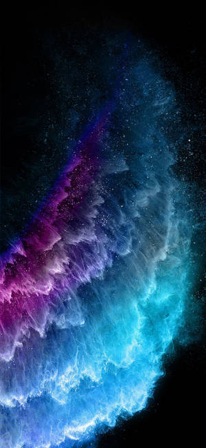 Ικανοποιητική ταπετσαρία iPhone 11 με Neon Κρυστάλλους. — iPhone 17 Pro Max Ταπετσαρία