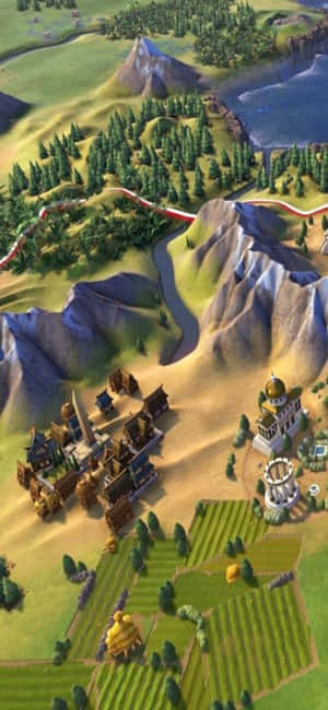 Iphone X Φόντο Civilization V — Xiaomi 15 Ultra Ταπετσαρία