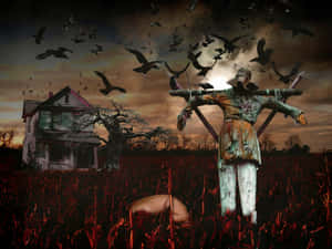 Τρομακτικές εικόνες Halloween — Χαριτωμένο αισθητικό Halloween Ταπετσαρία