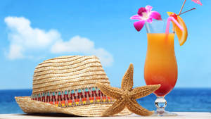 Ταπετσαρία Τροπικό Ρόφημα Tequila Sunrise σε Poco — Chromebook Ταπετσαρία