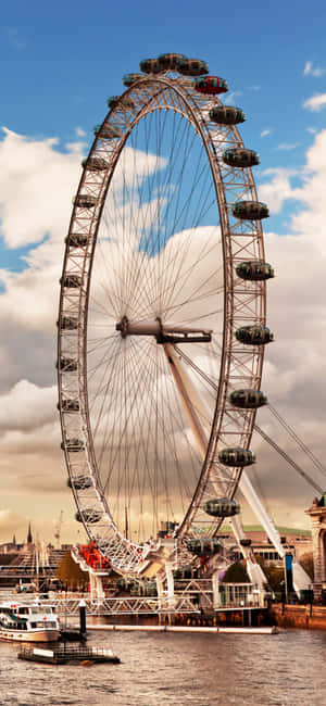 Τροχός Λονδίνου London Eye — Oppo Reno15 Ταπετσαρία