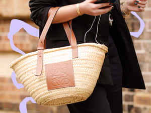 Τσάντα Καλάθι Loewe — Αισθητική κοπέλα GIF Ταπετσαρία
