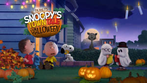 Ταπετσαρία Τσάρλι Μπράουν και Παρέα Peanuts στο Χάλοουιν