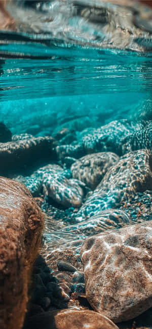 Ocean Aesthetic Phone — iPhone 11 Pro Ταπετσαρία