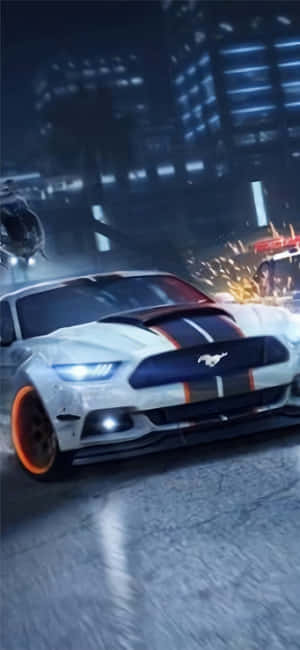 Need For Speed Heat Background — POCO C85 Ταπετσαρία