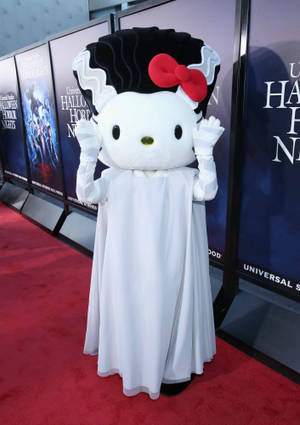 Ταπετσαρία Φάντασμα Halloween Hello Kitty — Hello Kitty Χαλοουίν Ταπετσαρία