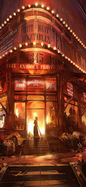 iPhone Xs Max Bioshock Infinite Φόντο — IQOO Neo Ταπετσαρία