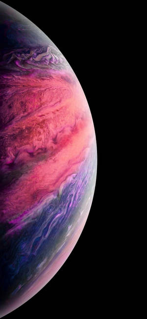 Iphone Xs Planet — Γαλαξίας A17 Ταπετσαρία