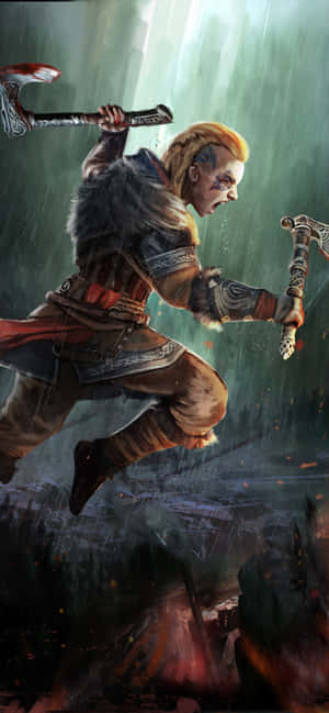 Φόντο Android Assassin's Creed Valhalla — Huawei Pura 90s Pro Max Ταπετσαρία