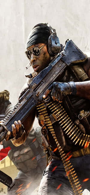 Φόντο iPhone XS Call Of Duty Black Ops Cold War — Honor 500 Pro Ταπετσαρία