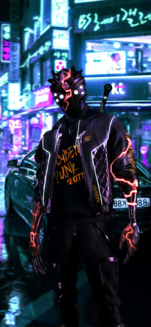 Φόντο Iphone X Cyberpunk 2077 — IQOO Z11 Lite 44W Ταπετσαρία