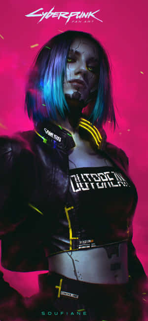 Iphone Xs Max Cyberpunk 2077 Background — IQOO Z11 Lite 44W Ταπετσαρία