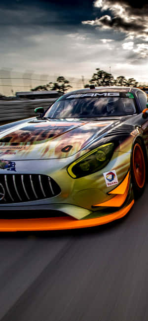 Φόντο Iphone X Amg Gt-r — Honor Play 80 Plus Ταπετσαρία