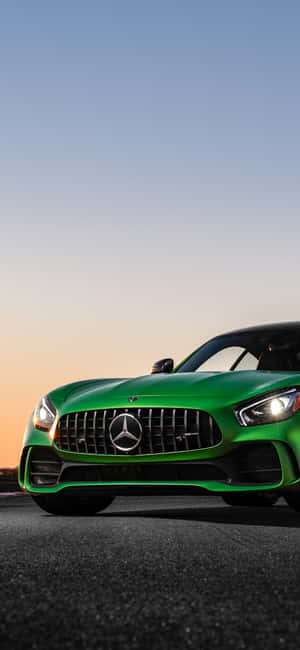 Φόντο iPhone X AMG GT-R — Honor 500 Pro Ταπετσαρία