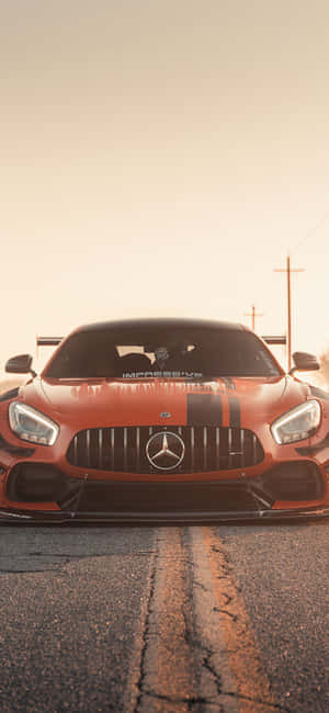 Iphone X Amg Gt-r Background — Honor 500 Ταπετσαρία