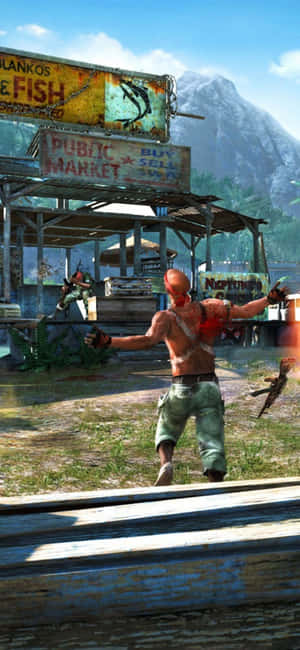 Φόντο Iphone X Far Cry 3 — Nubia Focus 2 Ultra Ταπετσαρία