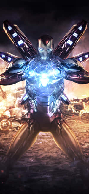 Φόντο iPhone X Iron Man — Tecno Spark Ταπετσαρία