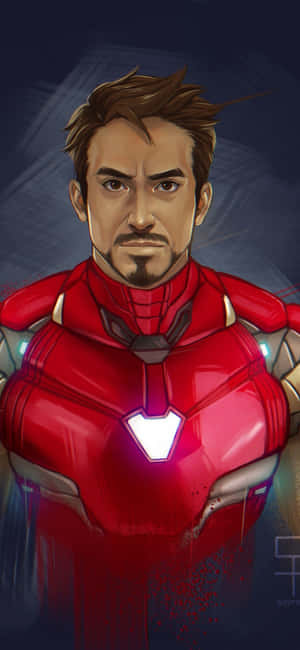 Φόντο iPhone X Iron Man — Vivo T Ταπετσαρία