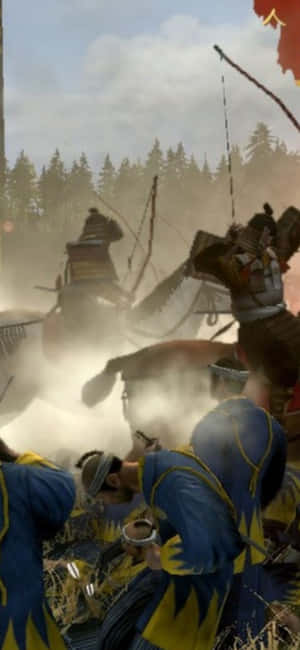 Φόντο iPhone X Total War Shogun 2 — POCO C85 Ταπετσαρία